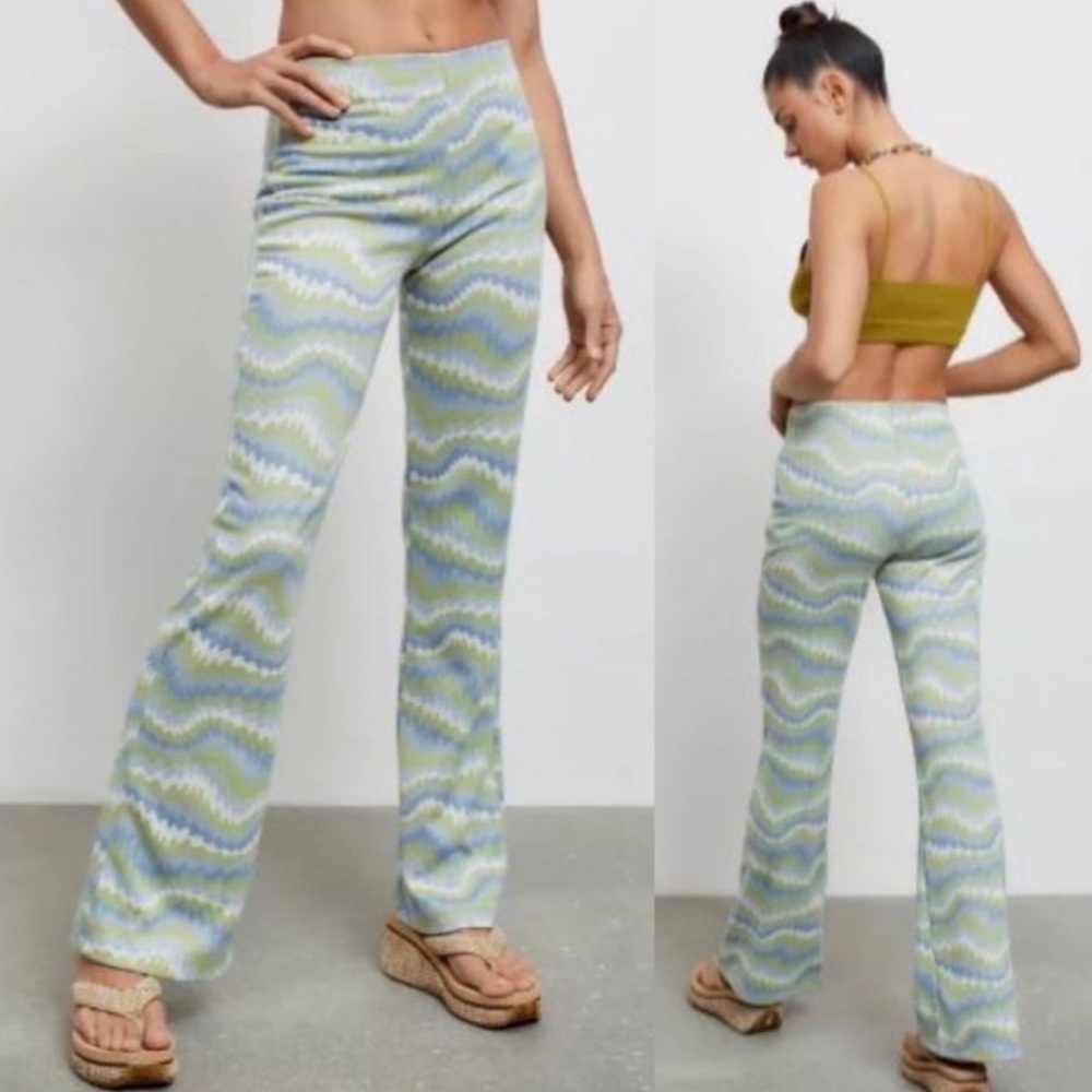 urban outfitters bryn pull on flare pant